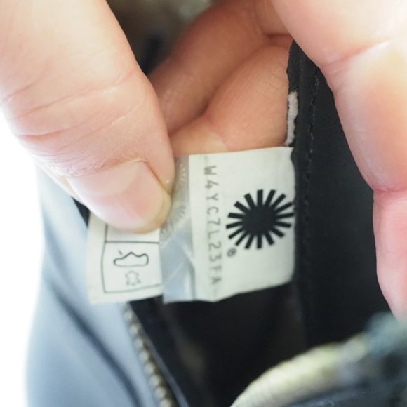 UGG Black Combat Boots - Picture 9 of 10